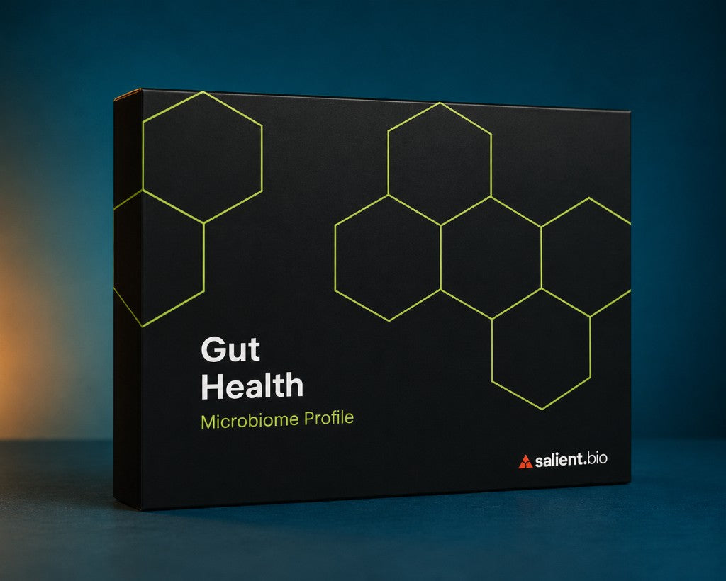 Gut Health Microbiome Profile kit box